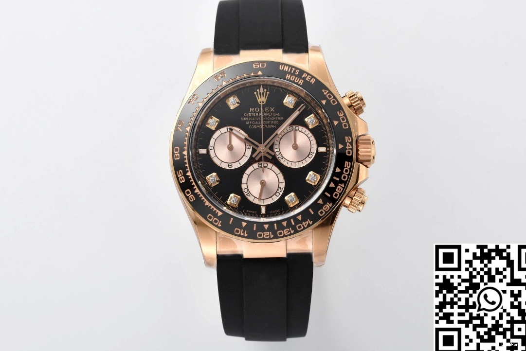 Rolex Factory Cosmograph M126515LN-0004 Bezel Black Clean Daytona 1002